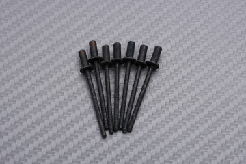 Extremo de escape AKRAPOVIC en carbono HONDA CRF 250 2004 - 2011 REF : V-EC23