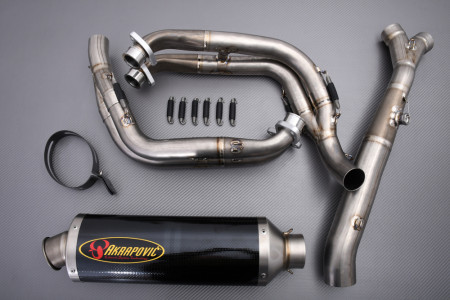 Ligne complète d'échappement AKRAPOVIC EVOLUTION 2 Titane SUZUKI GSXR 600 / 750 2004 - 2005