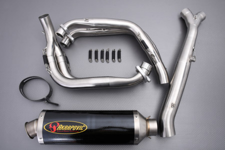 Ligne complète d'échappement AKRAPOVIC RACING SUZUKI GSXR 600 / 750 2004 - 2005