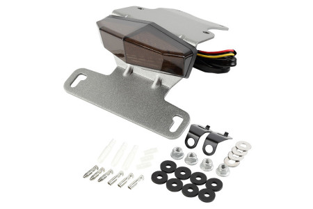 Portamatrícula luz stop LED DRC KAWASAKI KLX 125 / D-TRACKER 2010 - 2017 REF: D45-18-515