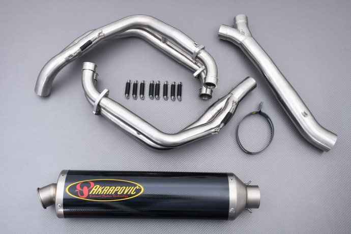 Linea completa terminale AKRAPOVIC RACING SUZUKI GSXR 600 SRAD 1997 - 2000