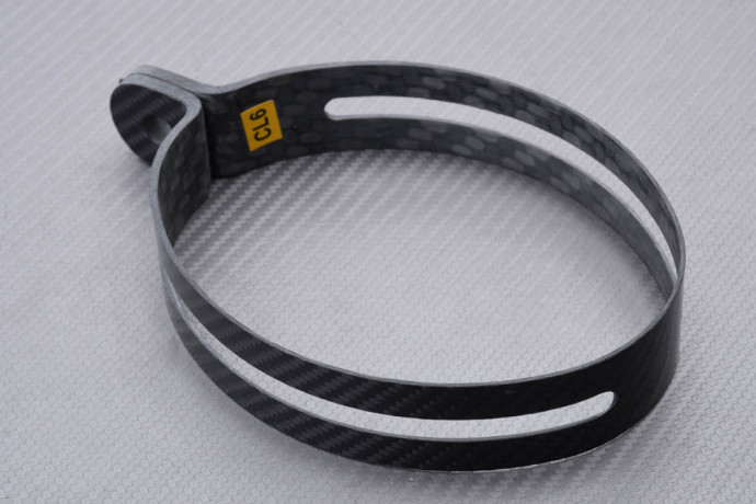 Akrapovič Carbon Exhaust Clamp KAWASAKI ZX6R 1998 - 2002 REF : P-MCCL6