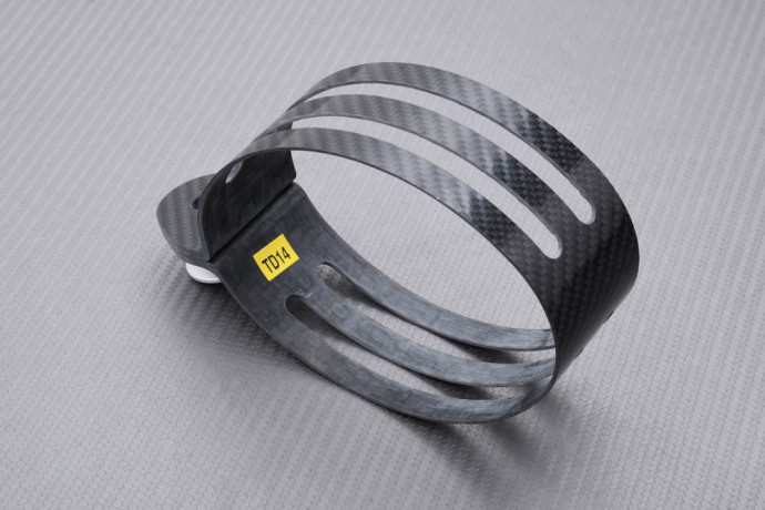Akrapovič Carbon Exhaust Clamp YAMAHA XT X / R 2004 - 2015 REF : P-MCTD14 Akrapovič Carbon Exhaust Clamp YAMAHA XT X / R 2004 - 2015 REF : P-MCTD14