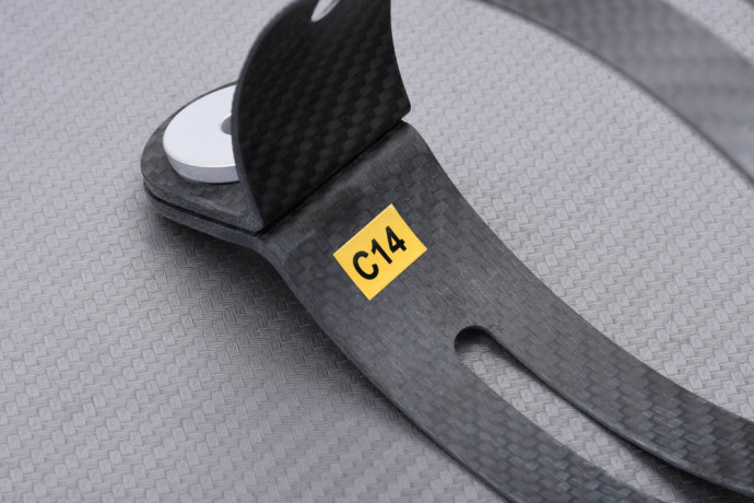 Auspuffschelle Akrapovič Carbon APRILIA RSV / TUONO 1000 2002 - 2010 REF : P-MCC14