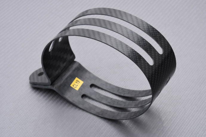 Abrazadera de escape AKRAPOVIC en Carbono BMW F800 S / ST 2006 - 2014 REF : P-MCCL19
