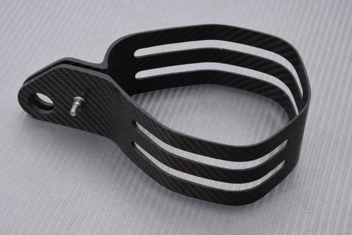 Collier d'échappement Off-Road AKRAPOVIC en Carbone BMW G450X 2008 - 2010 REF : P-MCTZ15
