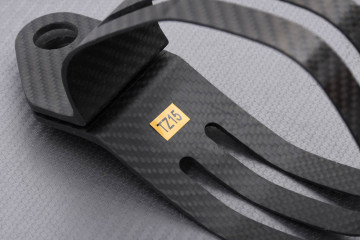 Collier d'échappement Off-Road AKRAPOVIC en Carbone BMW G450X 2008 - 2010 REF : P-MCTZ15