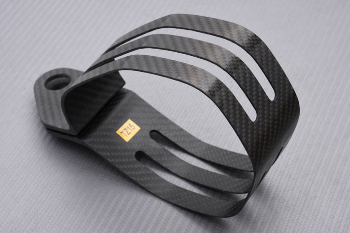 Collier d'échappement Off-Road AKRAPOVIC en Carbone BMW G450X 2008 - 2010 REF : P-MCTZ15