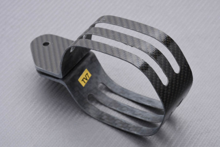 Abrazadera de escape Off-Road AKRAPOVIC en Carbono GASGAS EC 200 / 250 / 300 2008 - 2013 REF : P-MCTV7