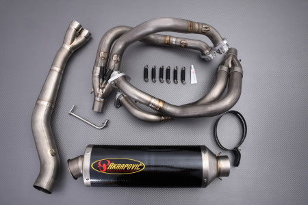 Sistema de escape completo AKRAPOVIC EVOLUTION Titanio KAWASAKI Z1000 2003 - 2006