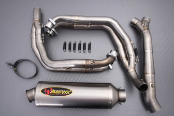 Complete Akrapovic exhaust system EVOLUTION Titanium SUZUKI GSXR 1000 2005 - 2006
