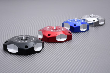 Bouchon de réservoir / Trappe à essence ZETA en Aluminium HONDA CRF / CR 85 / 150 2000 - 2012