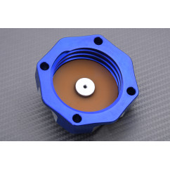 Bouchon de réservoir / Trappe à essence ZETA en Aluminium HONDA CRF / CR 85 / 150 2000 - 2012