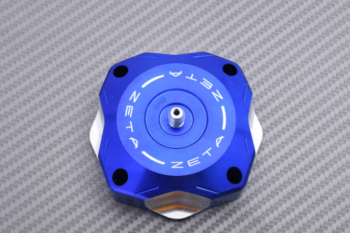 ZETA Tankdeckel aus Aluminium SUZUKI RMZ 450 / KAWASAKI KLX / KX 85 / 110 / YAMAHA YZ 85 / 125 / 250 2004 - 2020