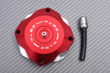 Bouchon de réservoir / Trappe à essence ZETA en Aluminium HONDA XR / CRF 250 / 450 1996 - 2018