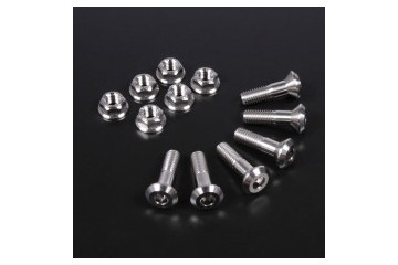 Tornillos de titanio M8x25mm con tuercas ZETA REF: ZT34-2506N