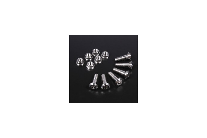 Visserie en titane M8x25mm avec écrous ZETA REF: ZT34-2506N Visserie en titane M8x25mm avec écrous ZETA REF: ZT34-2506N