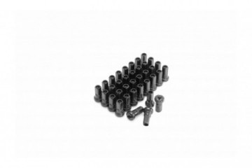 Ecrous de rayons de roue avant en Aluminium ZETA YAMAHA WRF / WR / YZF / YZ 125 / 250 / 400 / 426 / 450 / X 1986 - 2019