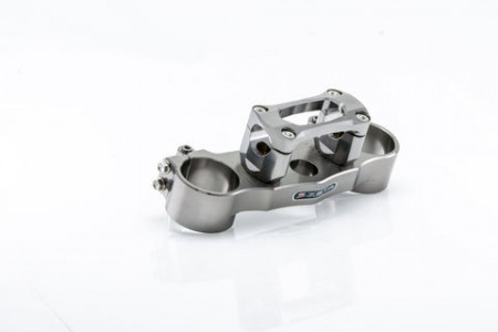 Horquilla Superior Con Torretas 28.6mm ZETA en aluminio Color titanio HONDA CRF 250 / 450 R 2009 - 2017 REF: ZE11-1124