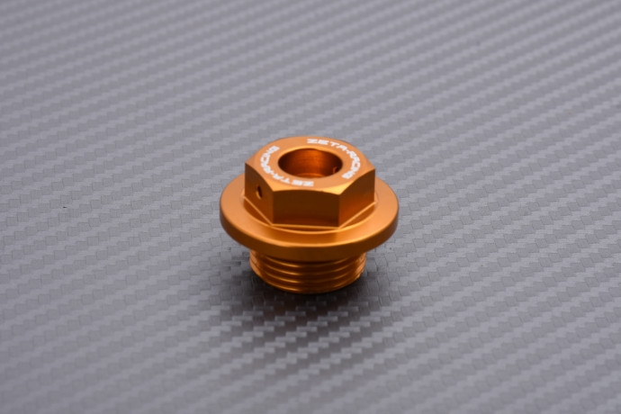 Bouchon carter d'huile ZETA Aluminium YAMAHA MT03 / MT07 / YZF R3 / R7 / R1 / TENERE 700 / 1200 1991 - 2021 REF: ZS89-2404
