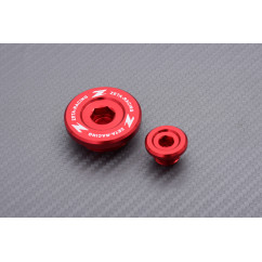Crankcase plugs ZETA Aluminium YAMAHA YZF / YFZ / WRF 250 / 450 2003 - 2015
