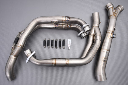 Ligne complète d'échappement AKRAPOVIC EVOLUTION 2 Titane SUZUKI GSXR 600 / 750 2004 - 2005