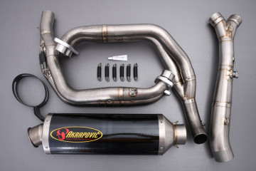 Sistema de escape completo AKRAPOVIC EVOLUTION 2 Titanio SUZUKI GSXR 600 / 750 2004 - 2005