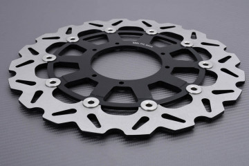 Disque de frein avant Oversize 320 mm avec patte de déport HONDA CRF / CR 125 / 250 / 450 2004 - 2018 Disque de frein avant Oversize 320 mm avec patte de déport HONDA CRF / CR 125 / 250 / 450 2004 - 2018