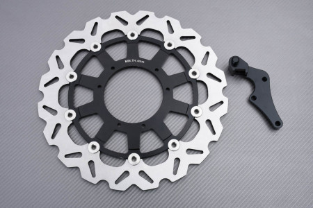 Disco de freno delantero de gran tamaño 320 mm con soporte de desplazamiento HONDA CRF 250 / 450 R / RX 2015 - 2018