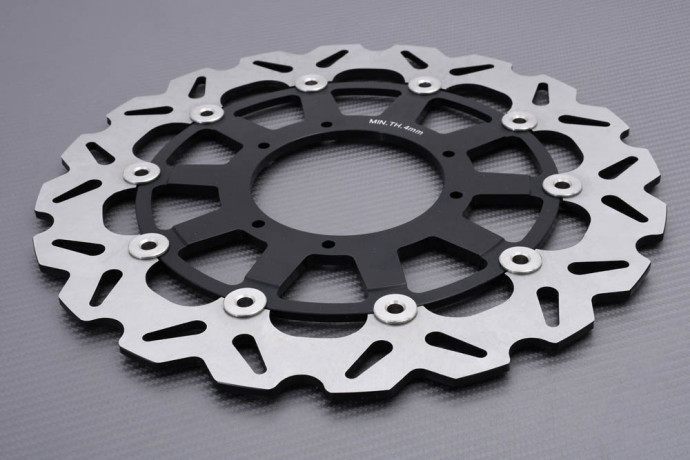 Disco de freno delantero de gran tamaño 320 mm con soporte de desplazamiento HONDA CRF 250 / 450 R / RX 2015 - 2018