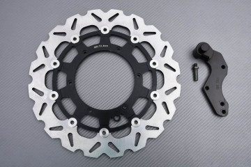 Disco de freno delantero de gran tamaño 320mm con soporte de desplazamiento KTM EXC / MXC / SX 125 / 200 / 250 / 300 / 400 / 450