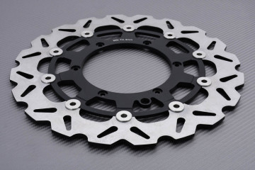 Disco de freno delantero de gran tamaño 320 mm con soporte de desplazamiento HUSABERG FE / FS 450 / 550 / 650 2004 - 2008