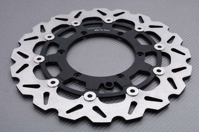 Disco freno anteriore maggiorato 320 mm con staffa di decentramento KTM EXC / EXCF / XCF / SX 125 / 200 / 250 / 300 / 400 / 450
