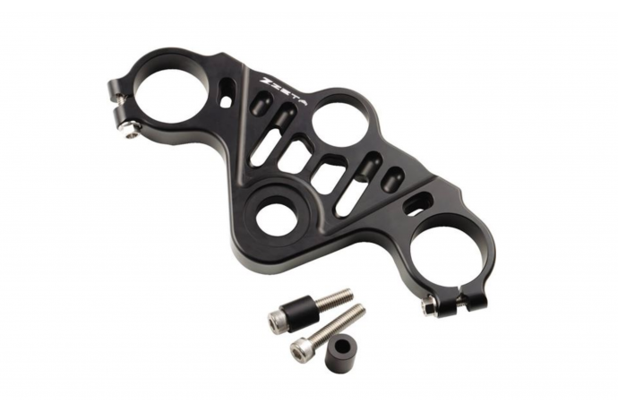 Horquilla Superior ZETA Flight en aluminio Negro KAWASAKI NINJA ZX10R 2016 - 2017 REF: ZS41-1810 Horquilla Superior ZETA Flight en aluminio Negro KAWASAKI NINJA ZX10R 2016 - 2017 REF: ZS41-1810