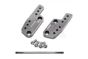 Reposapiés ZETA y desplazado de aluminio KAWASAKI Z250 / NINJA 250 / 300 / R 2008 - 2017 REF: ZS56-2208