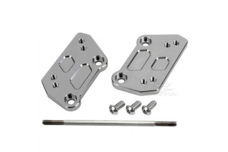 Reposapiés ZETA y desplazado de aluminio YAMAHA MT25 / MT03 / YZF-R25 / YZF-R3 2015 - 2020 REF: ZS56-2408