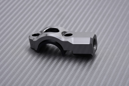 Demi Lune ZETA en Aluminium avec Fixation rétroviseur