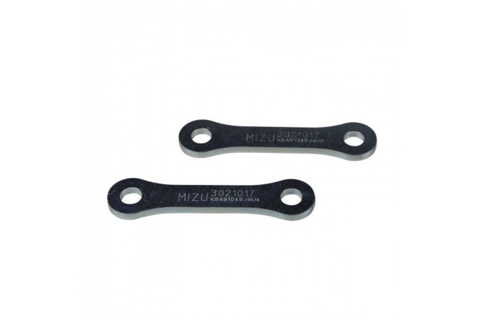Kit de bieletas para bajar amortiguador 30mm MIZU YAMAHA XT 1200 Z Super Ténéré 2010 - 2020 REF: 3021017 Kit de bieletas para bajar amortiguador 30mm MIZU YAMAHA XT 1200 Z Super Ténéré 2010 - 2020 REF: 3021017