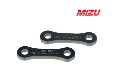 Kit biellettes rabaissement 25mm MIZU YAMAHA XSR 900 / MT09 / TRACER / GT / SP 2013 - 2021 REF: 3021020