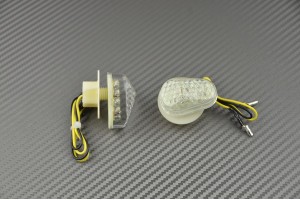 Paire de clignotants avant goutte d'eau Yamaha R1 02/14 &  R6 03/16
