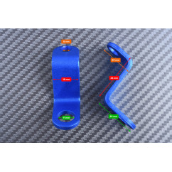 Brake fluid reservoir offset bracket OEM type