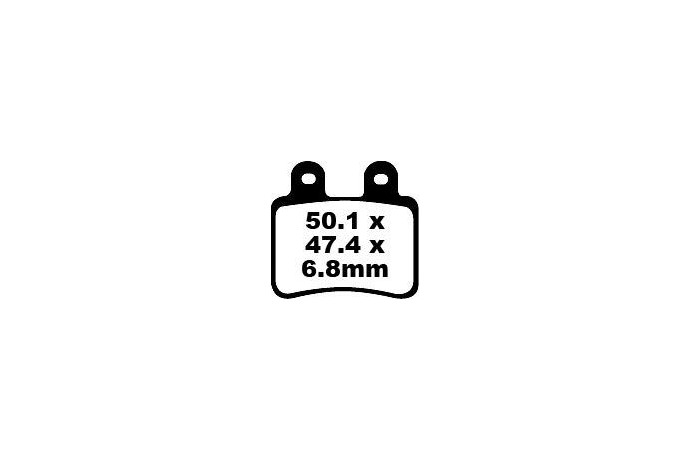 EBC Bremsbelagsatz Verwendung Stadt und Straße SFA350 SFAC350,SFA350HH
