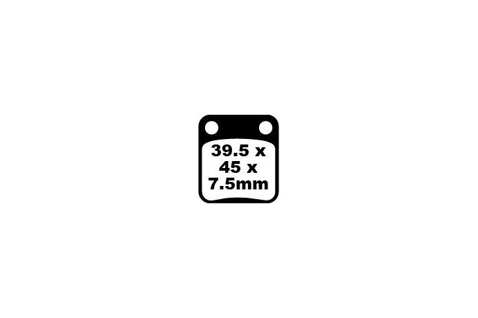 Jeu de plaquettes de frein EBC Performance MXS054 Utilisation Intensive Jeu de plaquettes de frein EBC Performance MXS054 Utilisation Intensive