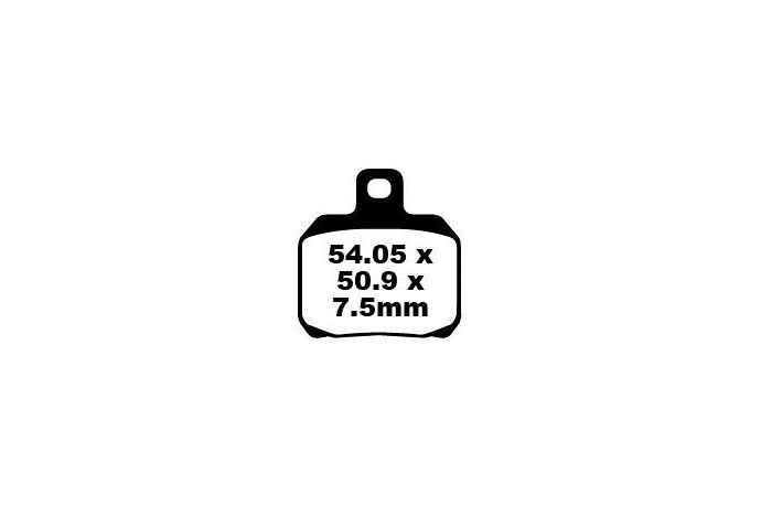 Jeu de plaquettes de frein EBC FA266V Utilisation Route Jeu de plaquettes de frein EBC FA266V Utilisation Route