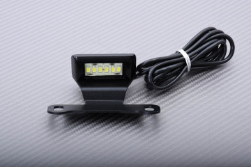 Portamatrícula lateral + Luz de matrícula LED