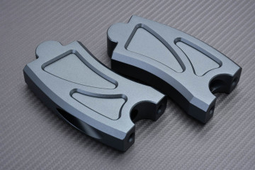 Rehausses pontets / guidon spécifiques HONDA REBEL CMX 300 / 500 / 1100 2017 - 2023 Rehausses pontets / guidon spécifiques HONDA REBEL CMX 300 / 500 / 1100 2017 - 2023