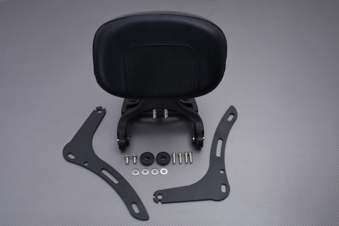 Soporte de baúl con Respaldo Específico HONDA CMX 250 / 300 / 500 REBEL 2017 - 2023 Soporte de baúl con Respaldo Específico HONDA CMX 250 / 300 / 500 REBEL 2017 - 2023