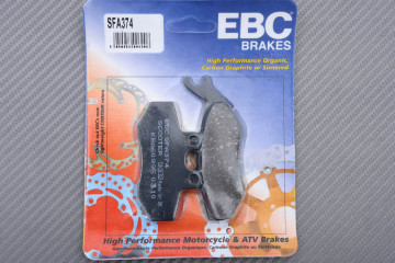 Jeu de plaquettes de frein EBC FA374 Utilisation Route