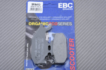 Jeu de plaquettes de frein EBC FA413TT Utilisation Route