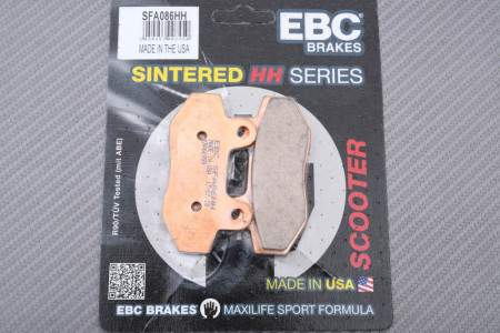 Jeu de plaquettes de frein EBC FA086HH Utilisation Route